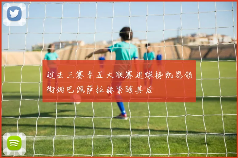 过去三赛季五大联赛进球榜凯恩领衔姆巴佩萨拉赫紧随其后