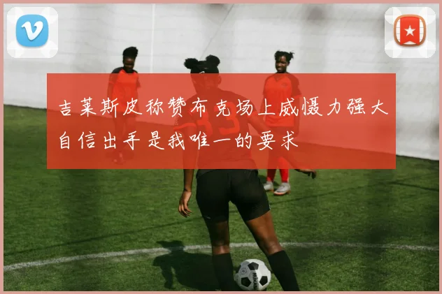 吉莱斯皮称赞布克场上威慑力强大自信出手是我唯一的要求